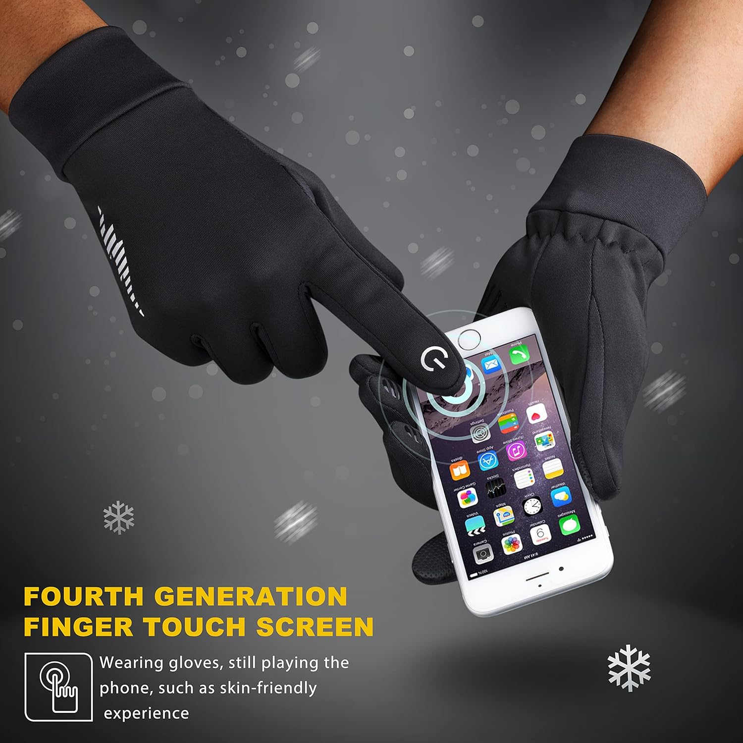 Thumbnail 2 de SIMARI SMRG102 Thermo-Handschuhe Touchscreen für Winterhandschuhe