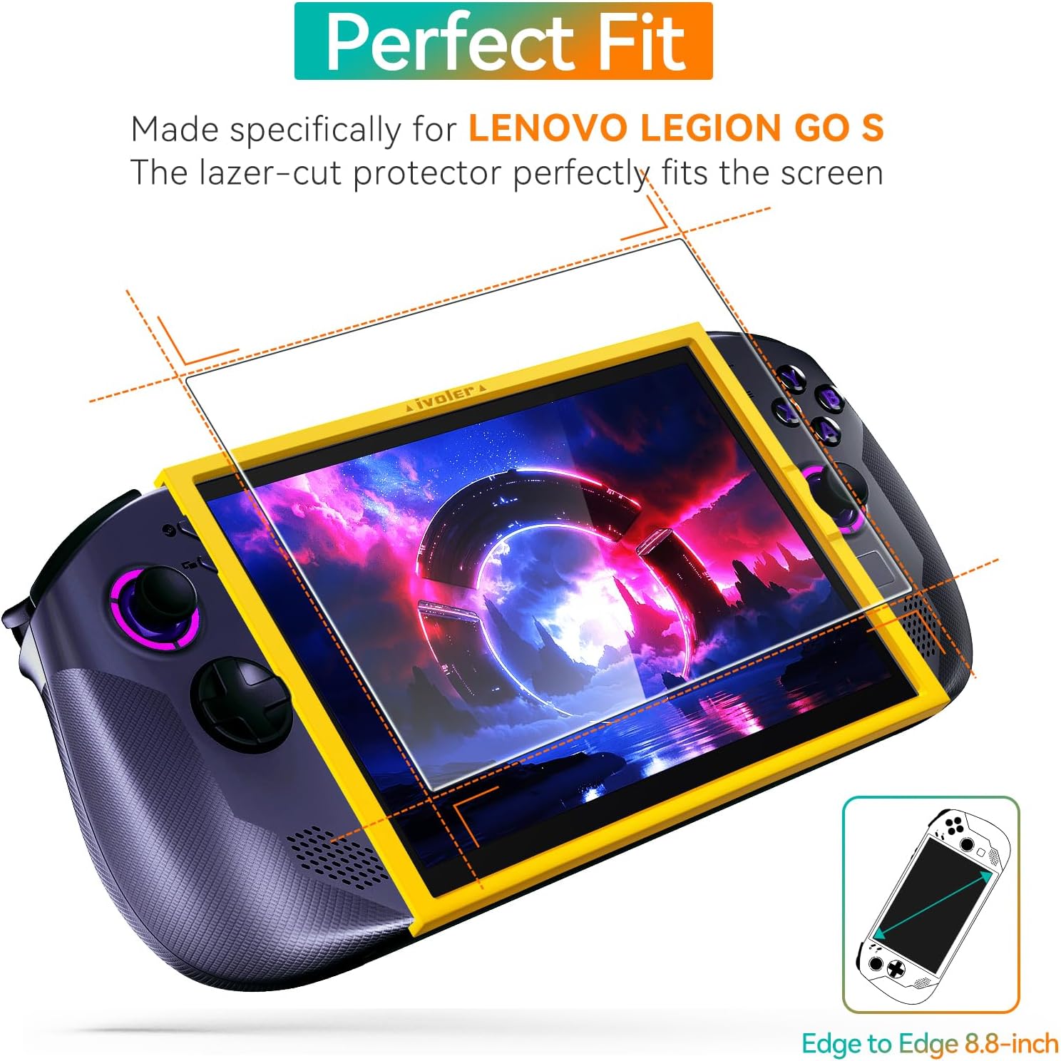 Thumbnail 1 de ivoler Screen Protector for Lenovo Go S 2-pack