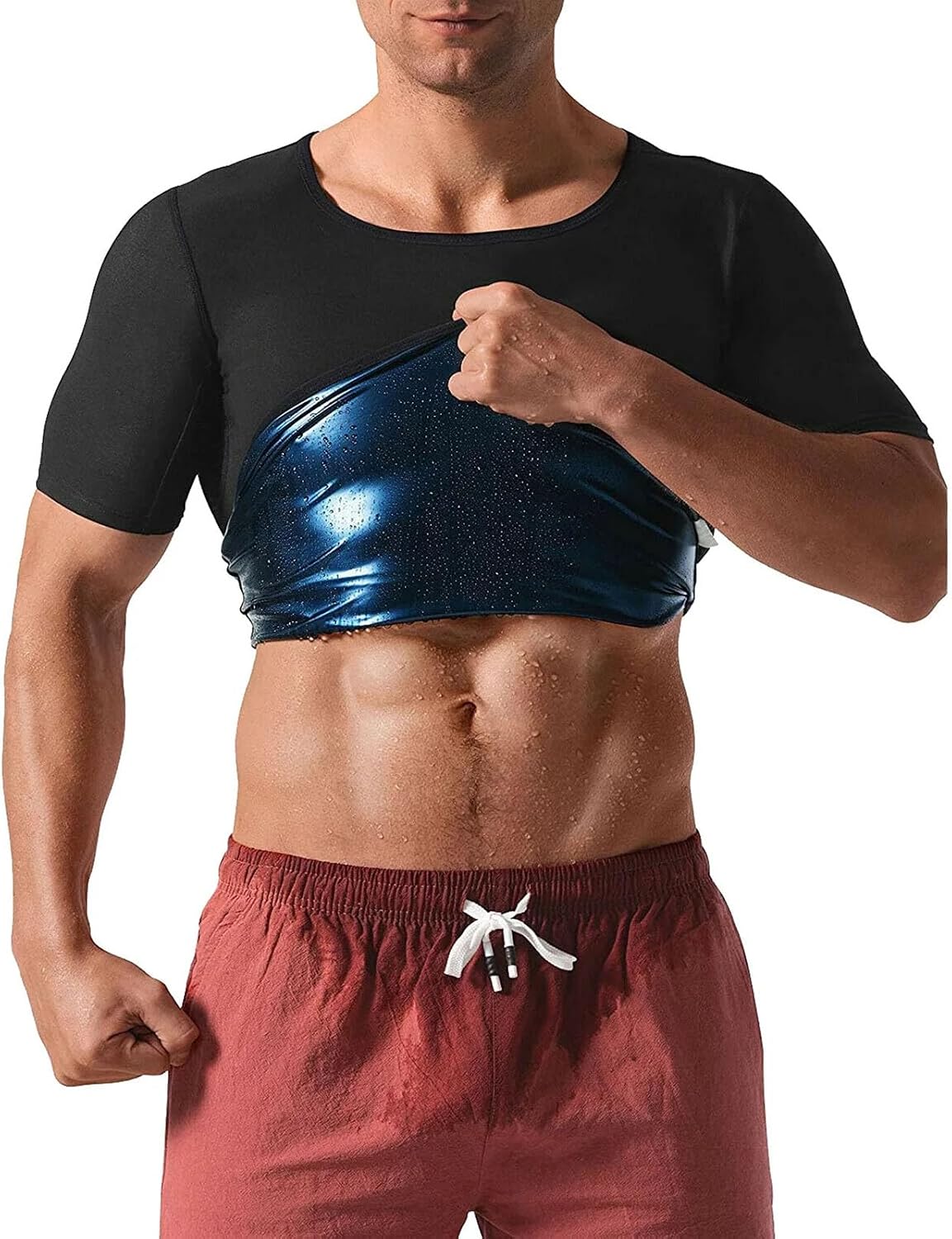 Detalle de JiaYouLC Sauna Suit for Weight Loss