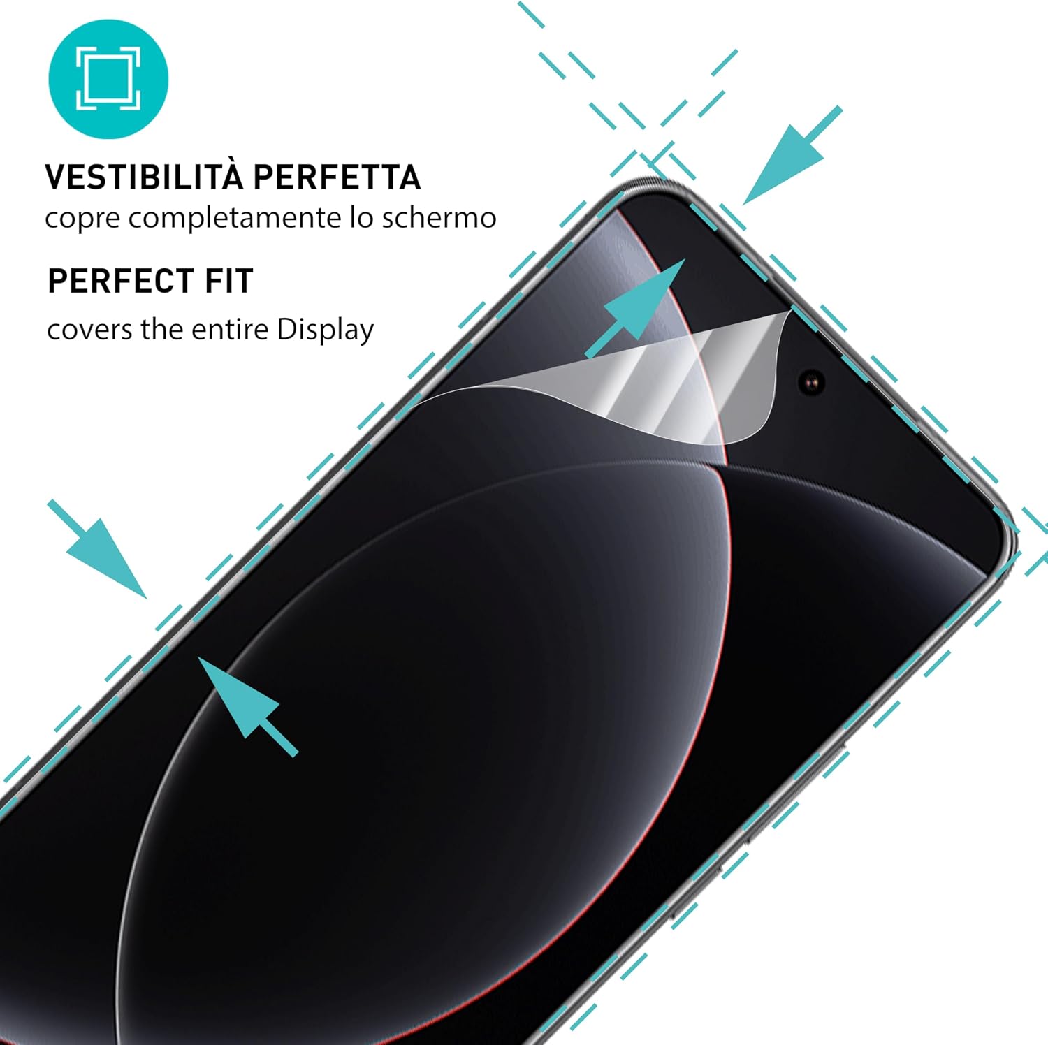 Detalle 2 de smartect TPU Pellicola per Xiaomi 15 Ultra