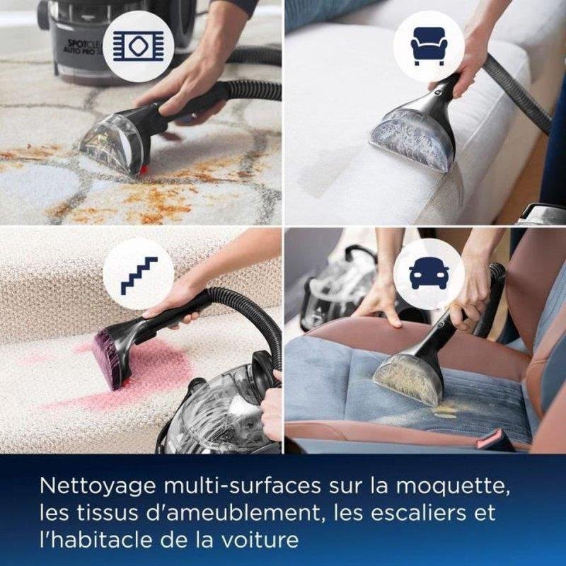 Detalle 2 de Aspiradora de Tapicerías Bissell SpotClean Auto Pro Select 750W 2,8L – análisis y valoración