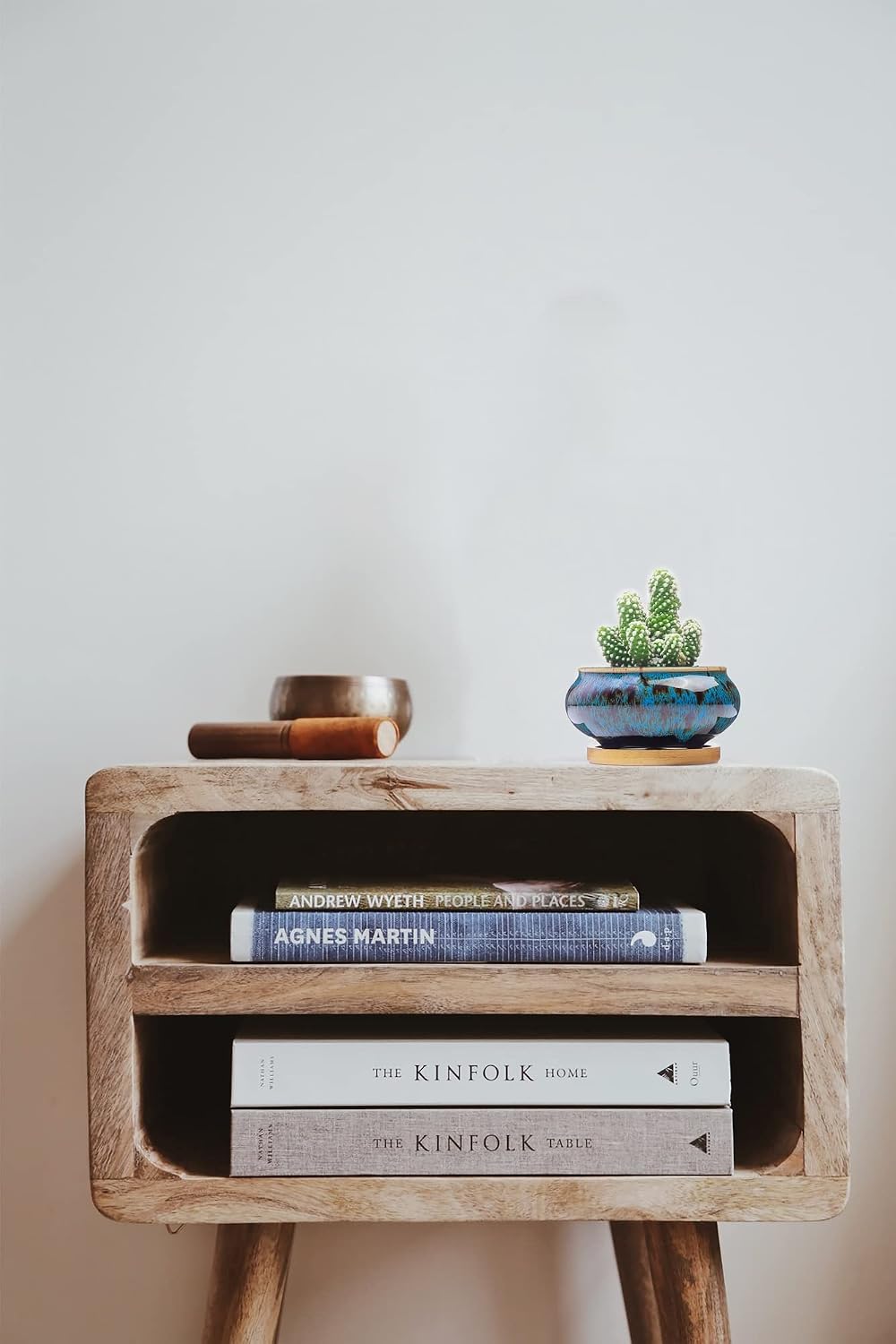 Detalle 2 de LamDawn Ceramic Succulent Planters, Set of 5 with Drainage Holes and Saucers