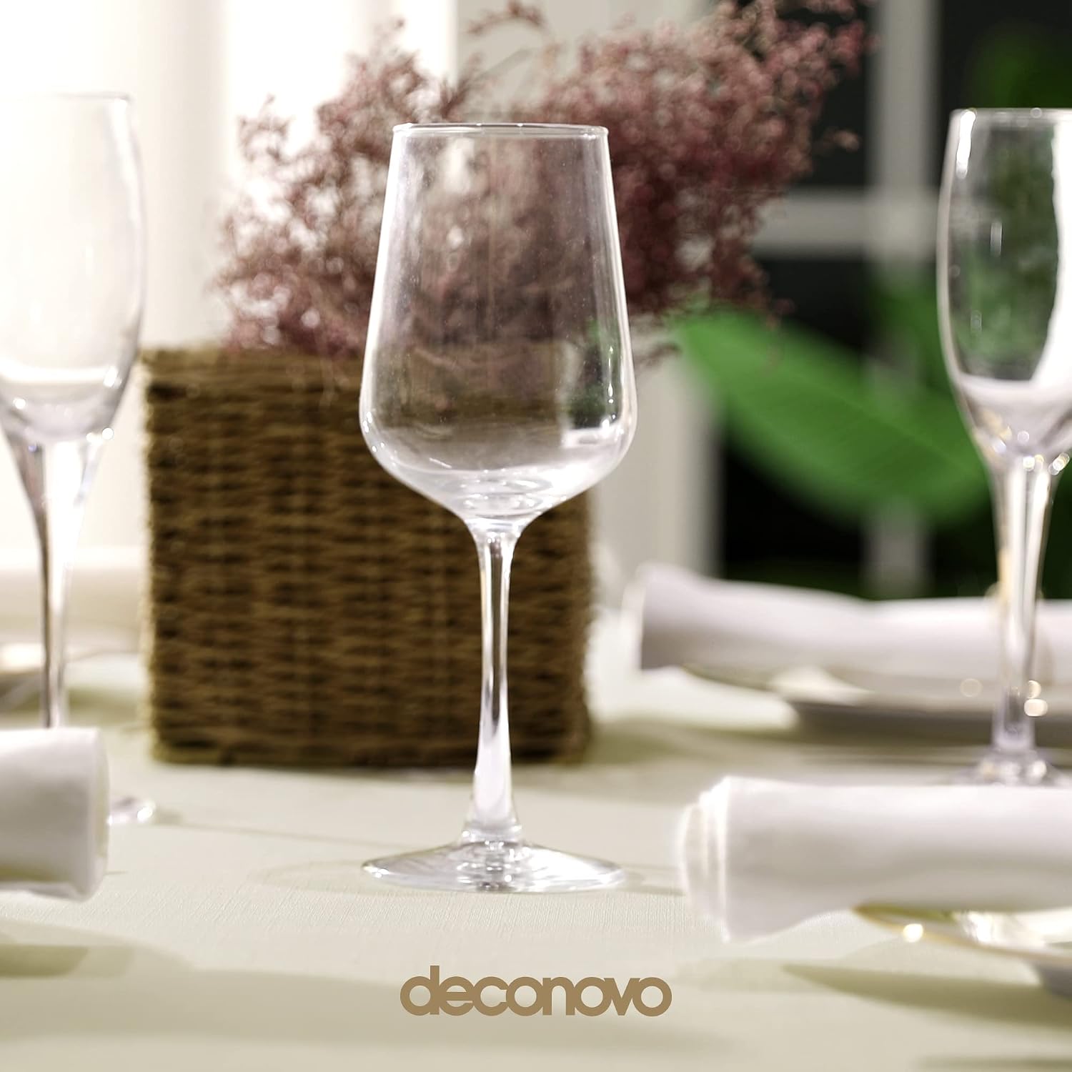 Thumbnail 3 de Deconovo Tovaglia Impermeabile Rettangolare Beige 130x160 cm – Copritavolo moderno in poliestere