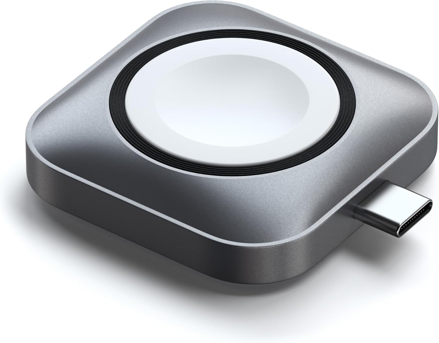 Detalle 2 de SATECHI USB-C Magnetic Apple Watch Charger (MFi-Certified) – Portable Dock for Ultra, SE, Series, and AirPods
