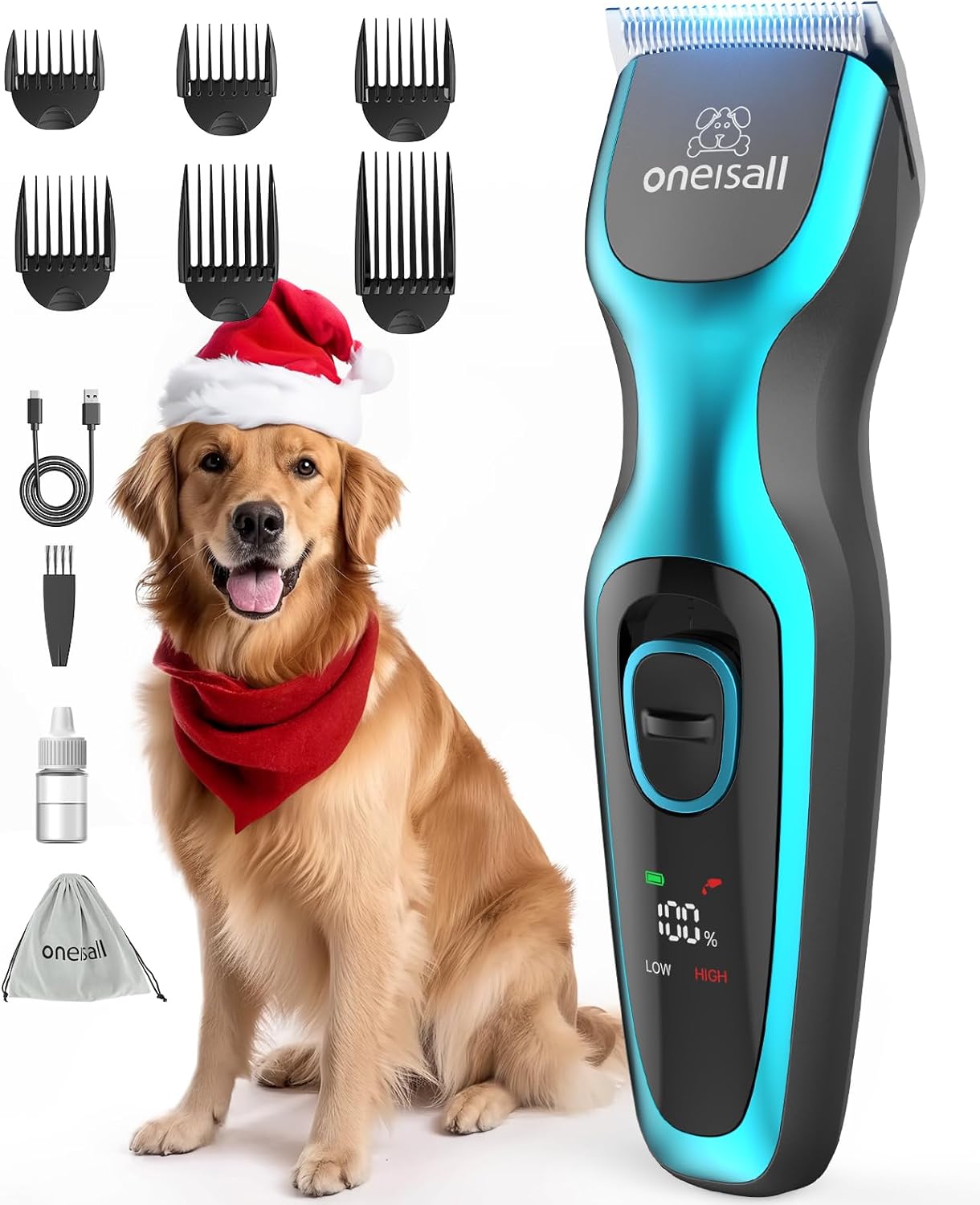 Detalle de oneisall Leise Hundeschermaschine 7000 U/min ✂
