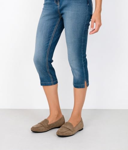 Detalle 2 de BOSANOVA Mocasines Planos para Mujer en Ante Vegano Taupe, Talla 41