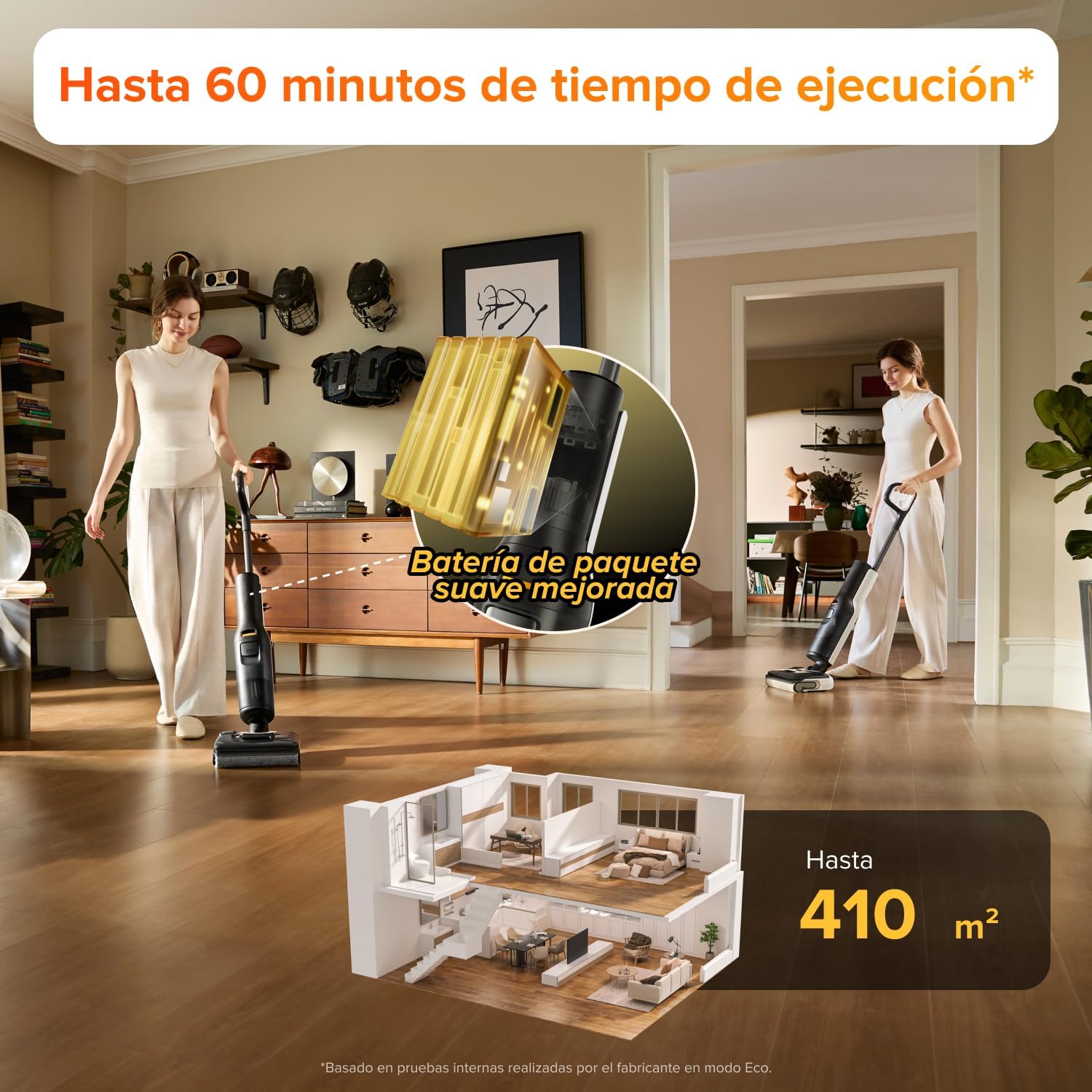 Thumbnail 6 de Roborock F25 LT 🧹 Aspiradora y Fregona 20,000 Pa, Limpieza Rápida