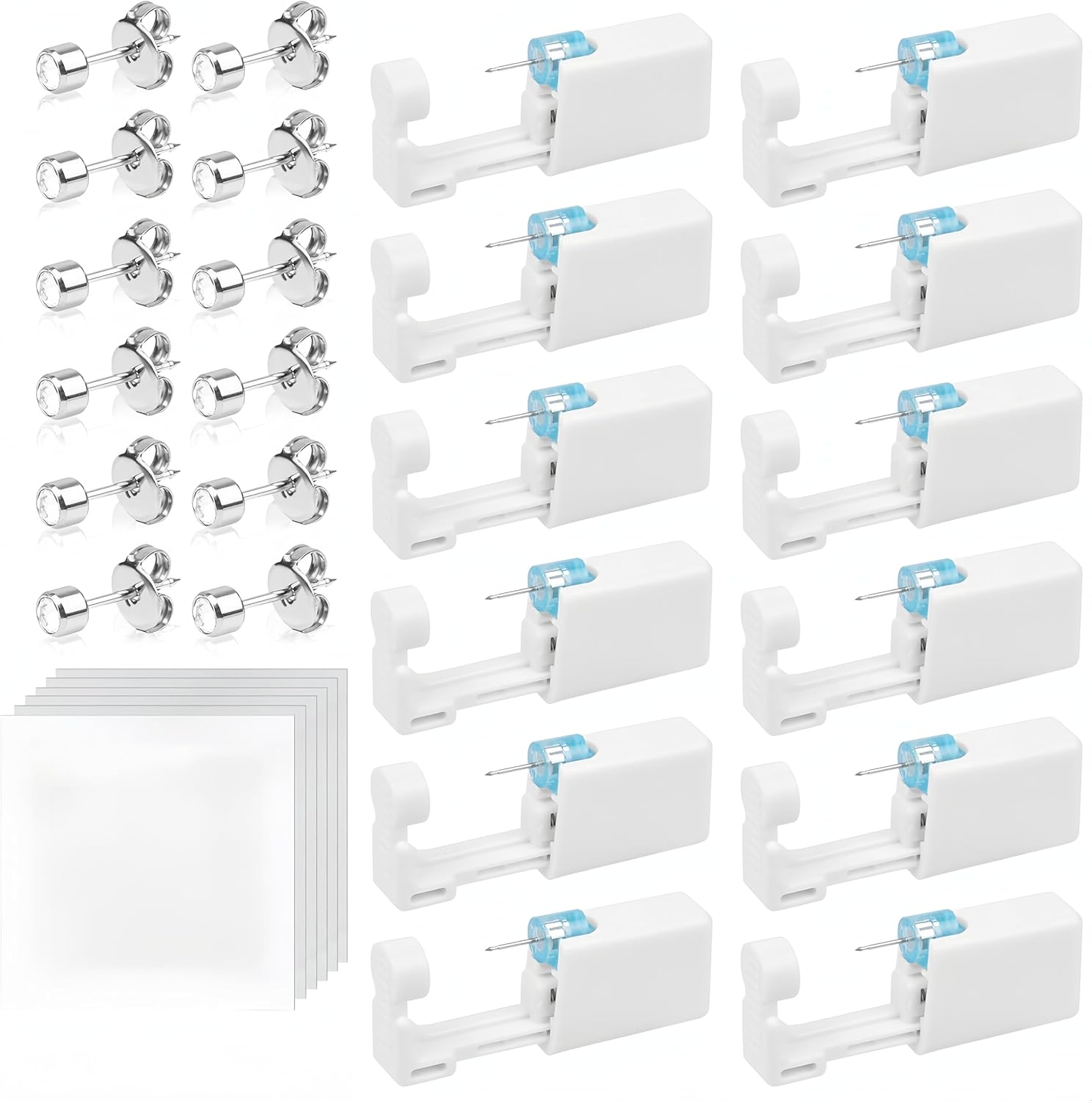 Thumbnail 5 de Aucuu Perceur d’oreille auto-perçant – kit pistolets de perçage pour oreilles (jetable)