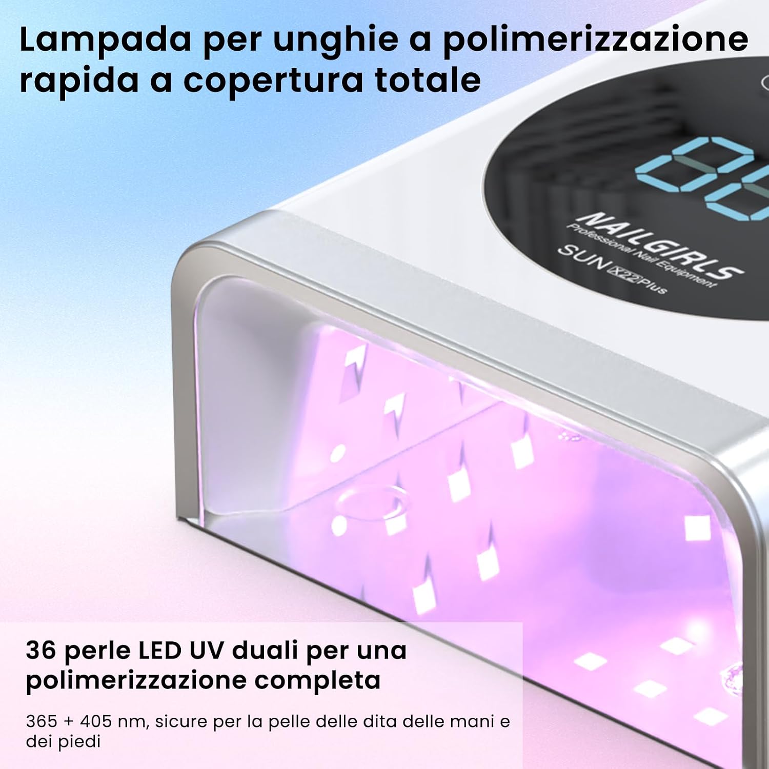 Thumbnail 2 de NAILGIRLS Lampada UV LED 150W