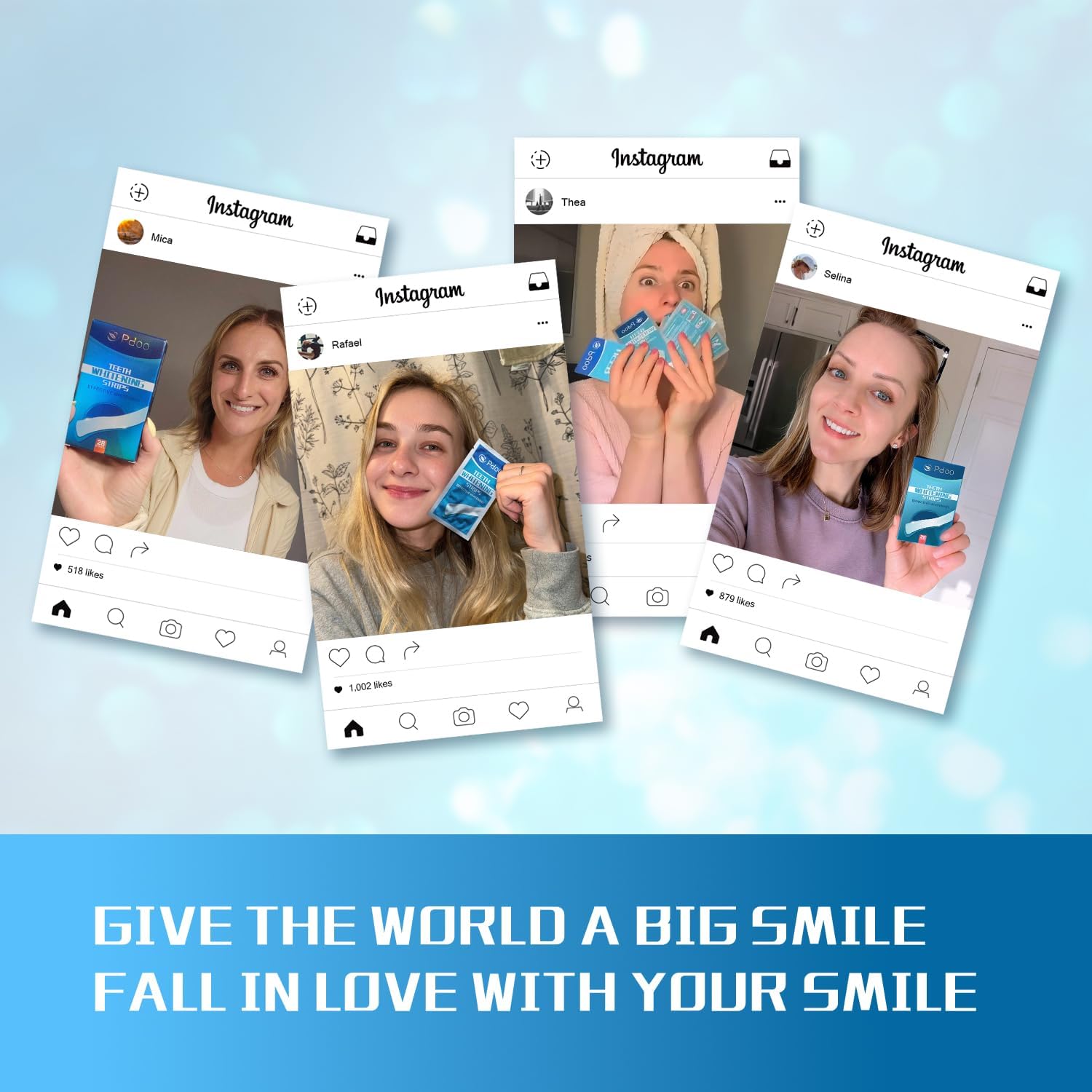 Thumbnail 6 de Whitening Strips for Sensitive Teeth (14 treatments) – Gentle formula for daily use