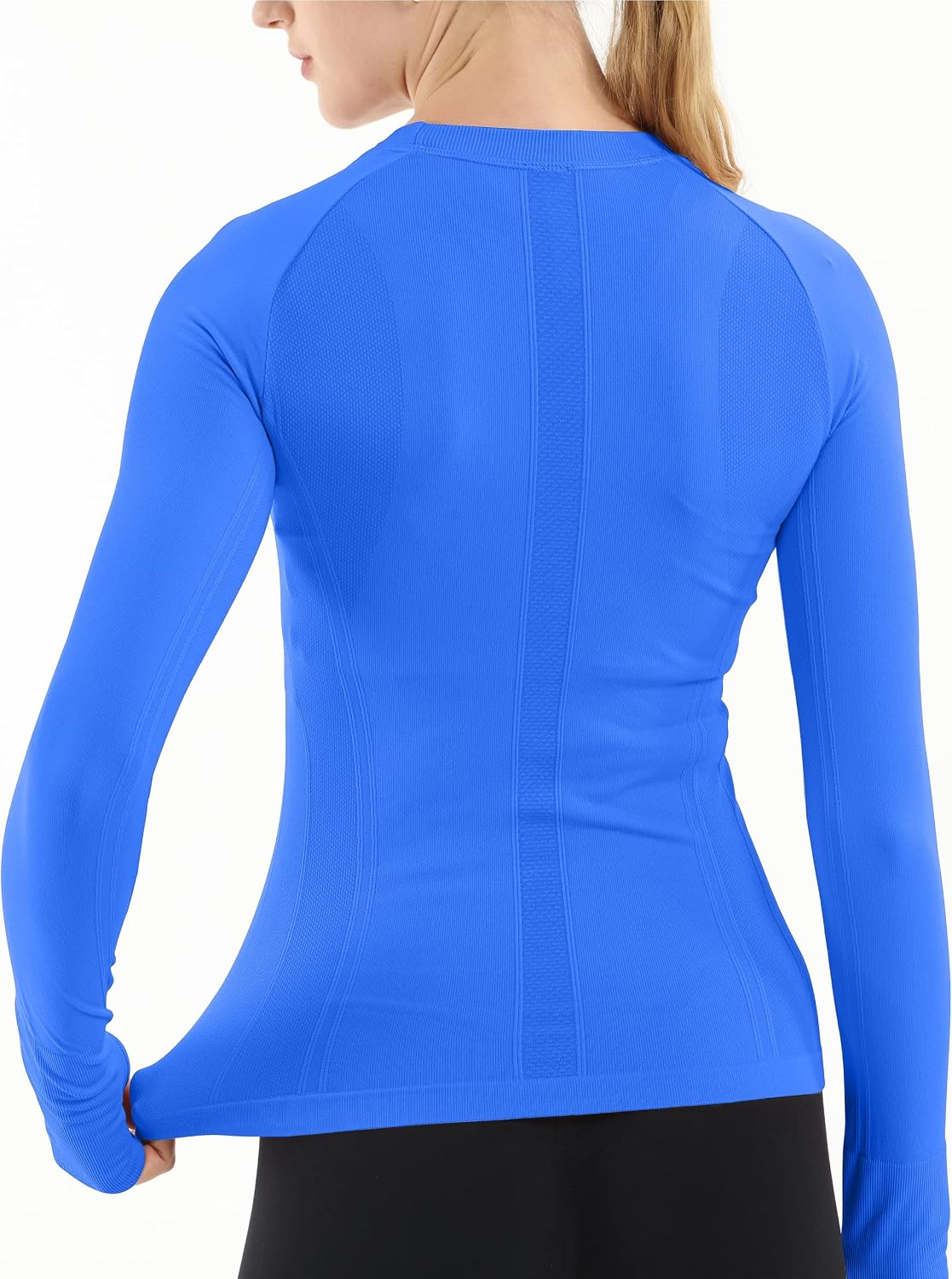 Thumbnail 3 de MathCat Seamless Long-Sleeve Workout Shirt for Women with Thumbholes
