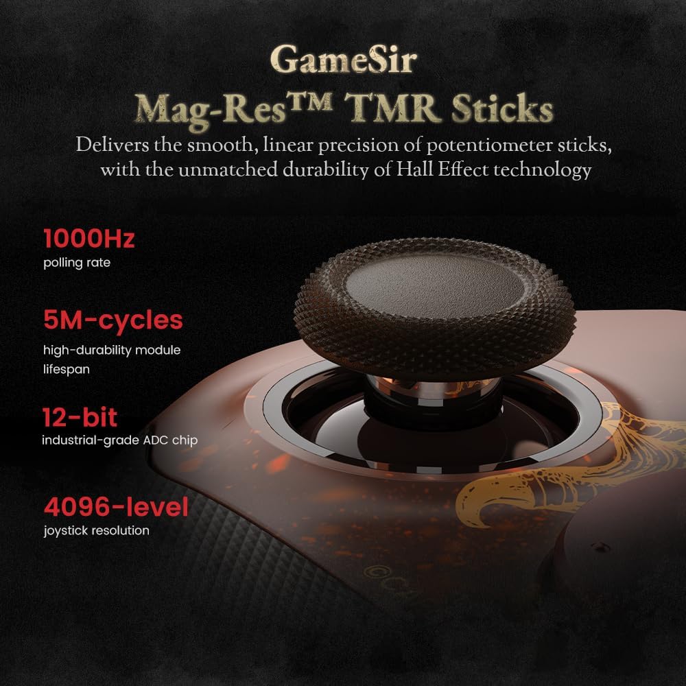 Detalle de GameSir G7 Pro Wired Xbox Controller for Series X|S Dragon’s Dogma II Edition