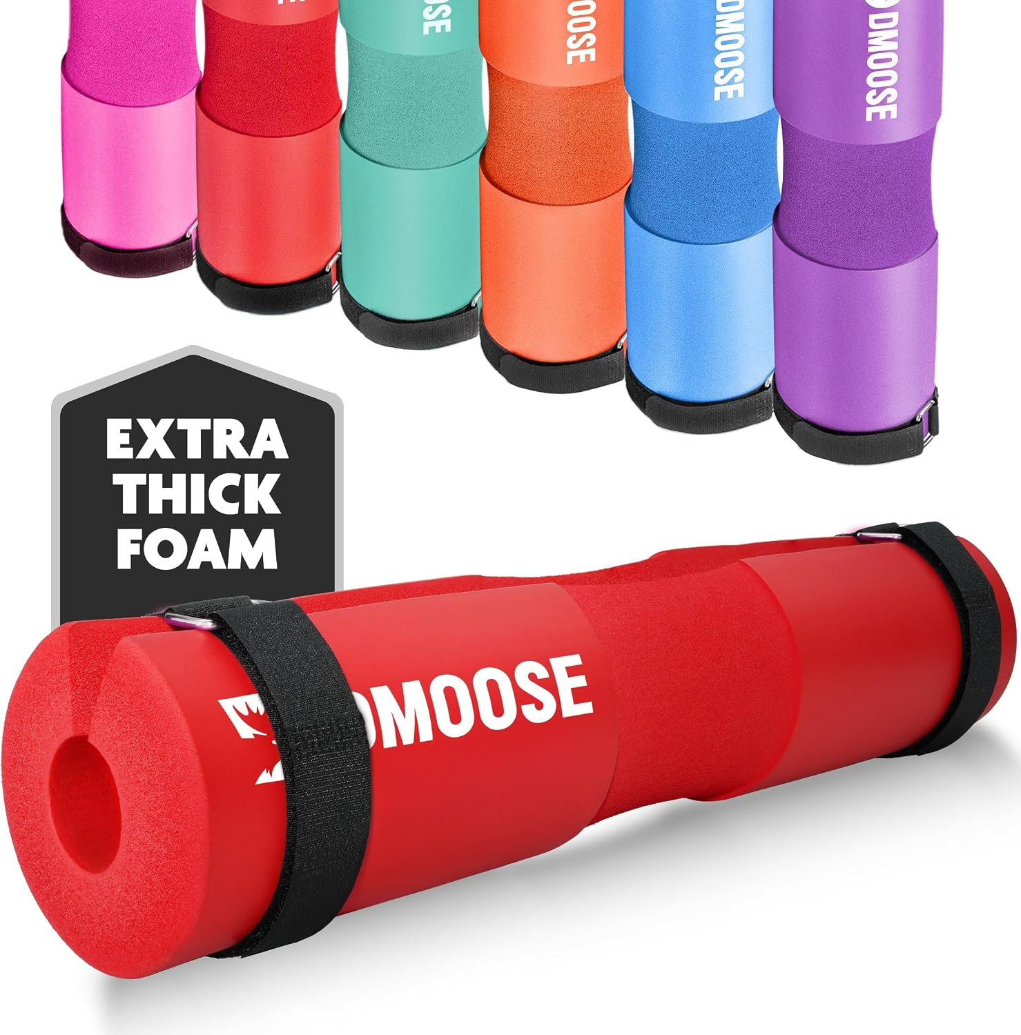 DMoose Fitness Barbell Pad for Hip Thrust, Squat & Lunges