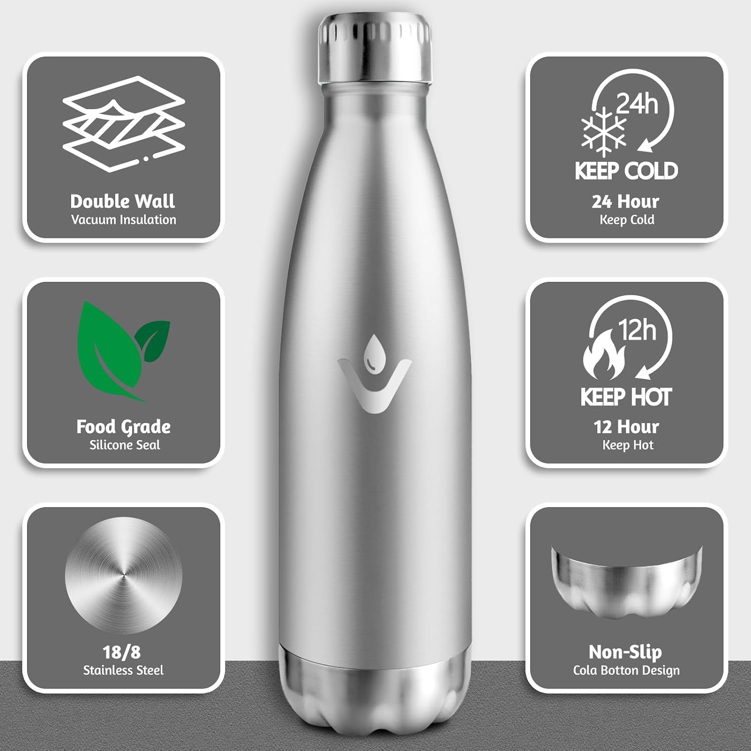 Thumbnail 4 de HoneyHolly Borraccia Termica 750ML acciaio inox