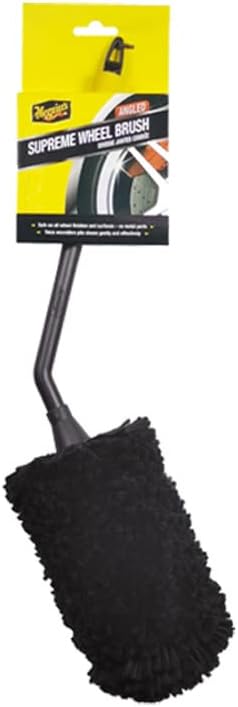 Thumbnail 1 de Meguiar's Supreme Wheel Brush Medium – Felgenbürste mit dichtem Mikrofaserflor und abgewinkeltem Schaft (X1902EU)