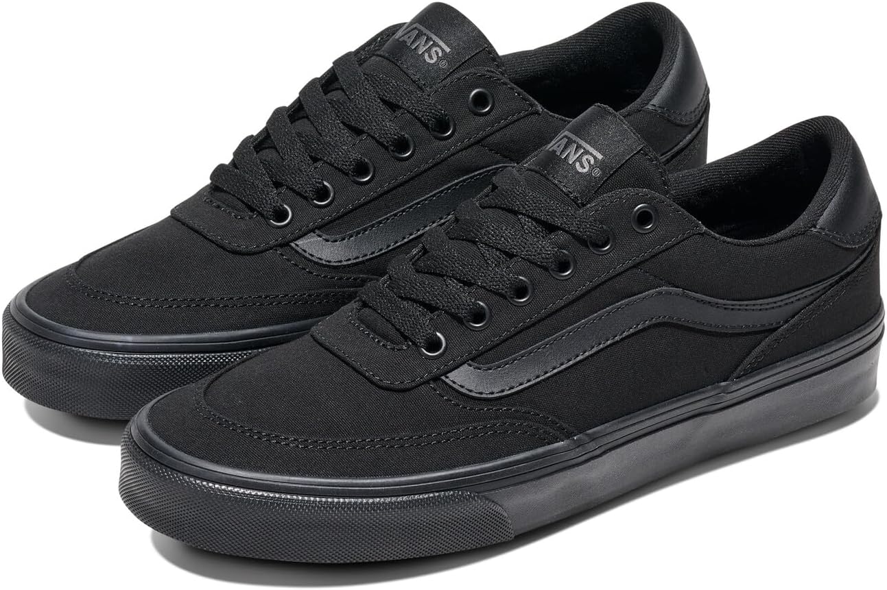 Thumbnail 1 de Vans Brooklyn Herren-Turnschuhe aus Wildleder in Black/Asphalt