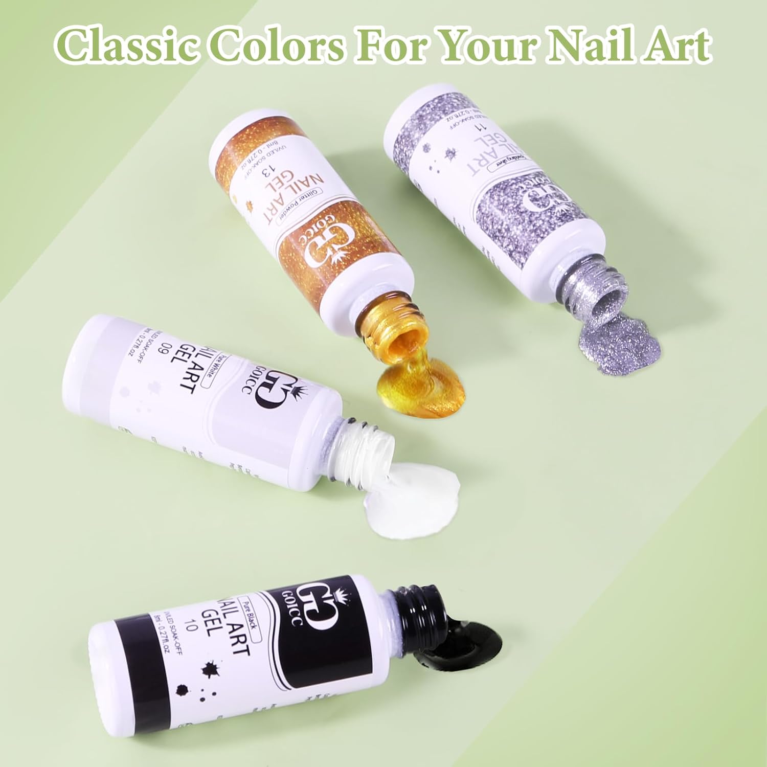 Detalle 2 de GOICC Vernis semi permanent pailleté 8 ml