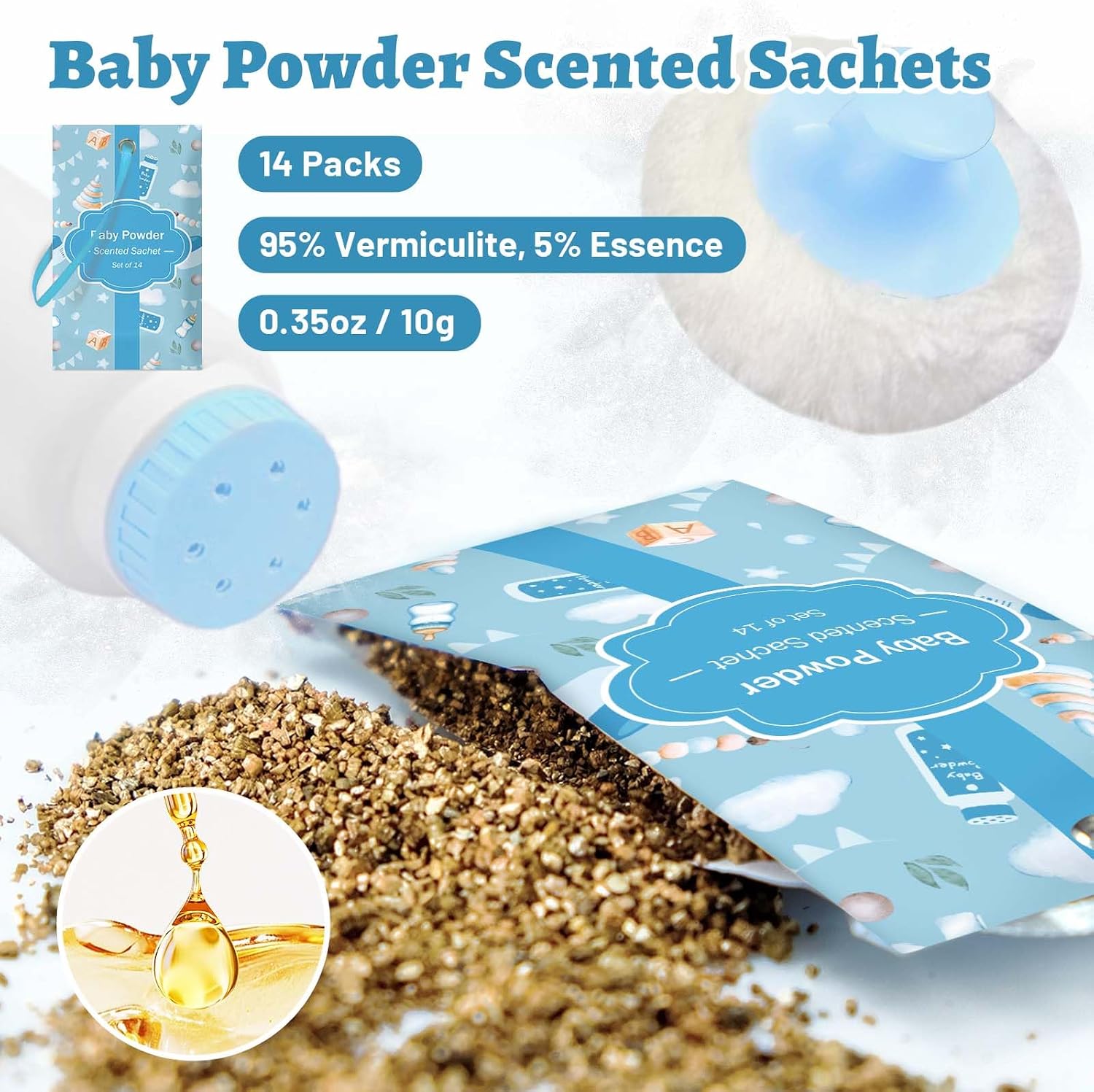 Detalle de STRN scented sachets, 14-pack