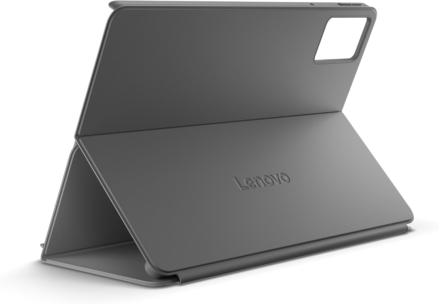 Detalle 2 de Lenovo Folio Case for Idea Tab (Luna Grey) – Polyurethane + Polycarbonate, Pen Holder & Convertible Stand