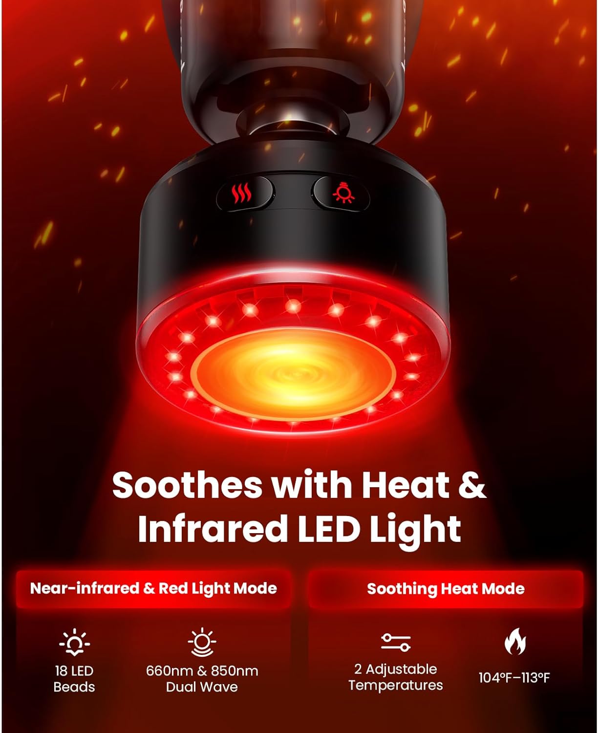 Thumbnail 2 de BOB AND BRAD Q2 Ultra Mini Massage Gun with Red Light Infrared Heating Head