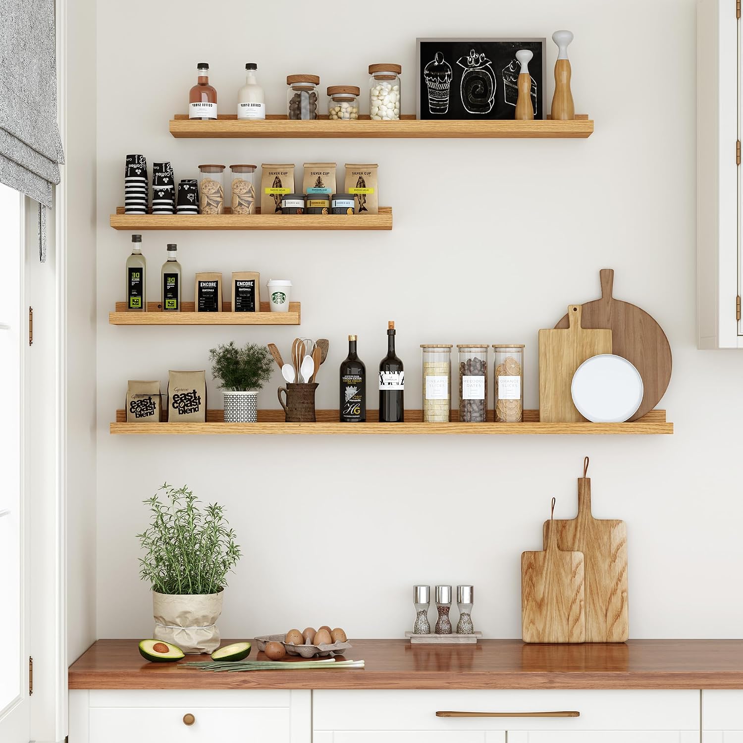 Thumbnail 3 de Feihorrm floating shelves, 36-inch