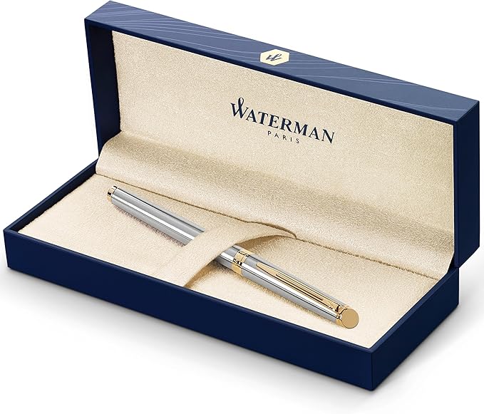 Detalle de Waterman Hemisphere Rollerball Gold Trim ✒️ Fine Point