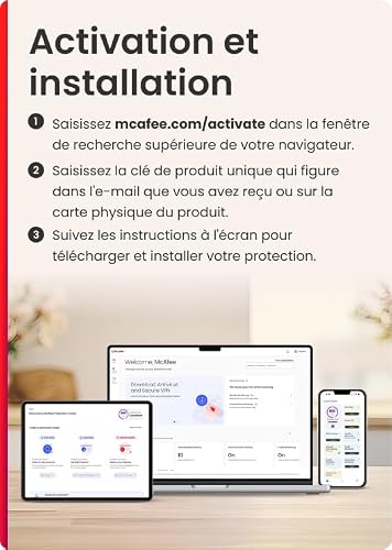 Detalle 2 de McAfee Total Protection 10 appareils 2026 – Abonnement 12 mois sur Amazon