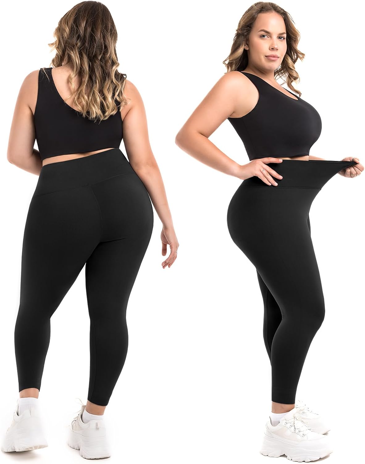 Detalle 2 de SINOPHANT Leggings High Waist für Gym
