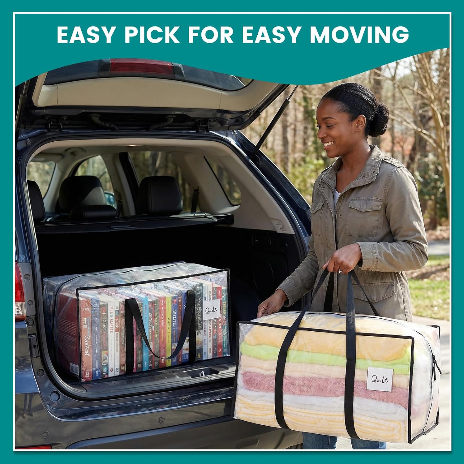 Thumbnail 5 de Dntorx 90L Moving Bags 4 Pack