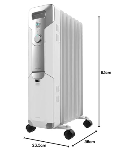 Thumbnail 8 de Cecotec Radiador Eléctrico de Aceite ReadyWarm 7000 Space – 7 Módulos, 1500 W