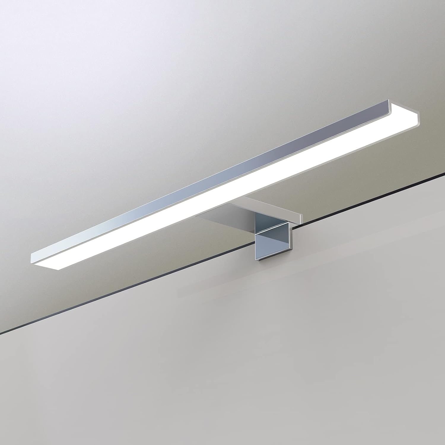 Detalle de YIQAN 60 cm LED Specchio Luce 4000 K – Specchio con Illuminazione IP44