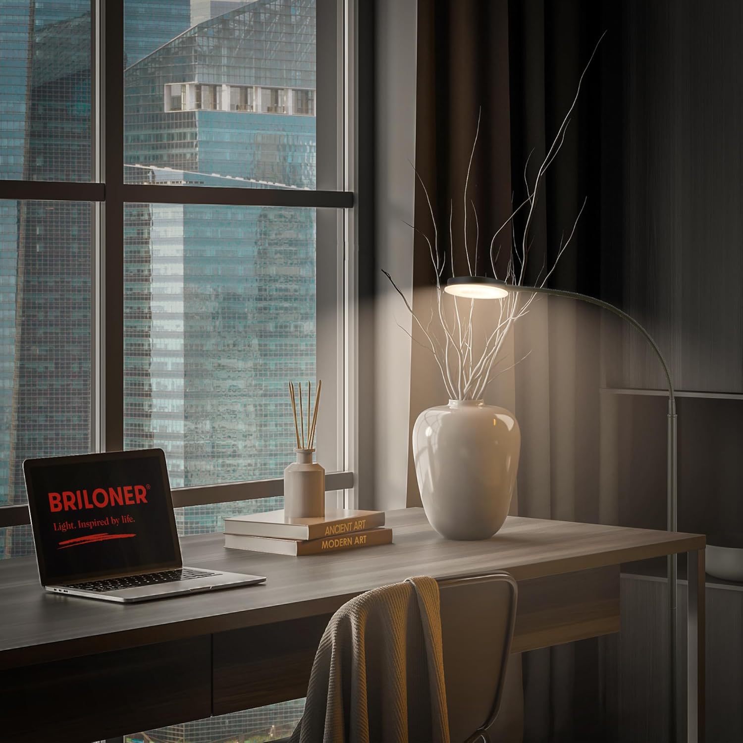 Thumbnail 2 de BRILONER Lampadaire tactile 125,5 cm