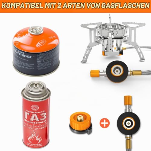 Thumbnail 5 de Awroutdoor Gas Campingkocher 5800W – kompakt, zuverlässig, piezozündung