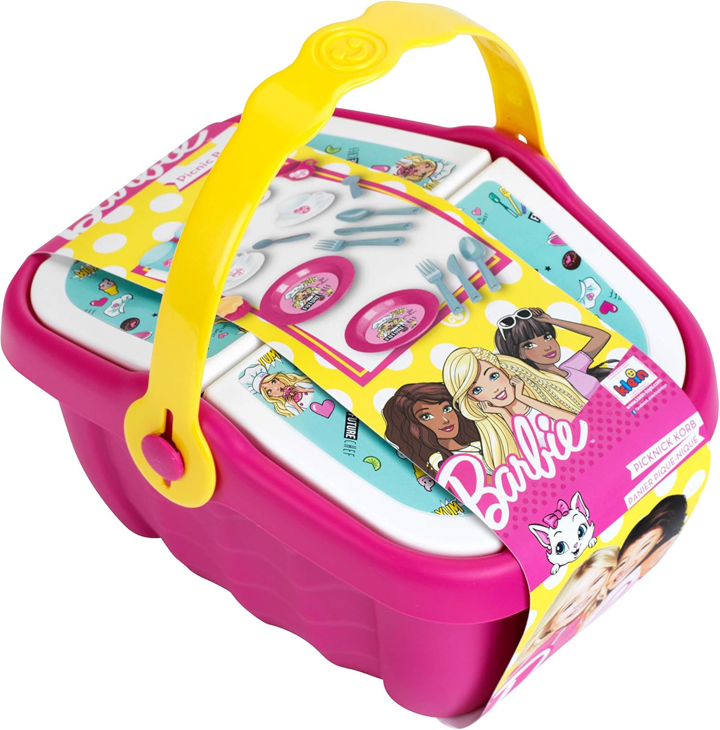 Thumbnail 4 de Theo Klein 9527 Panier Pique-Nique Barbie — Ensemble dinette robuste pour deux