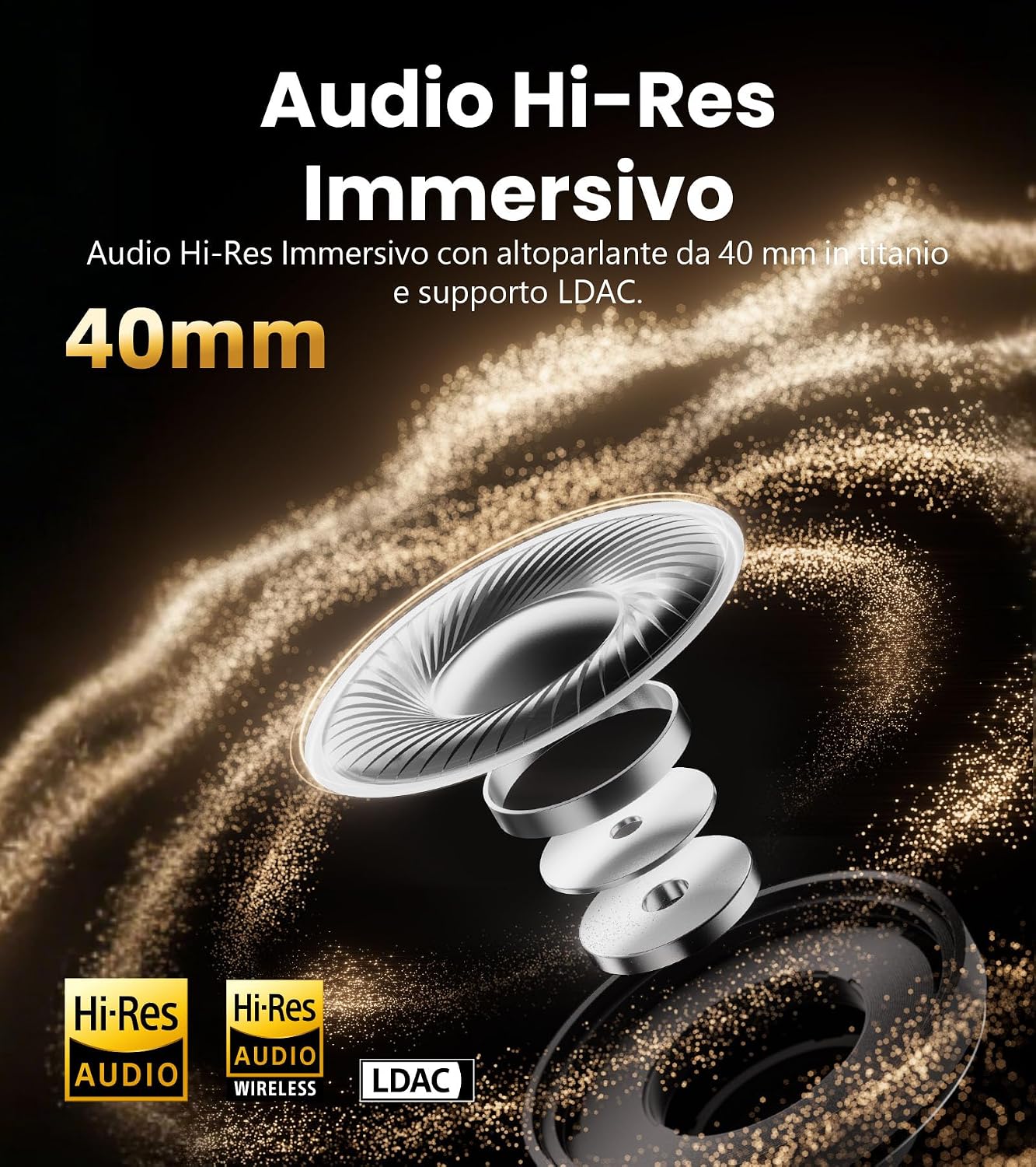 Thumbnail 1 de Edifier ES850NB Cuffie Over Ear 92h