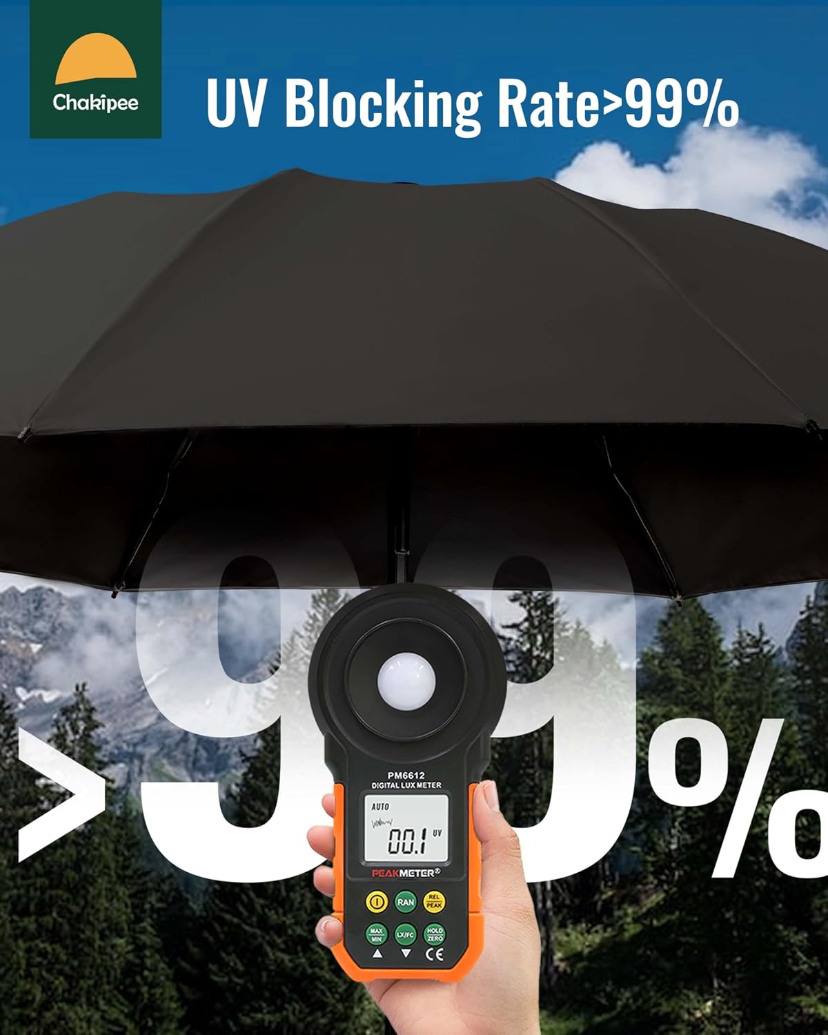 Thumbnail 2 de Chakipee ombrello pieghevole 30,2 cm ☂
