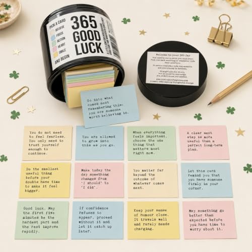 Thumbnail 2 de 365 Good Luck Gift – One Message for Every Day of the Year (Standard) by Little Jar of Big Ideas