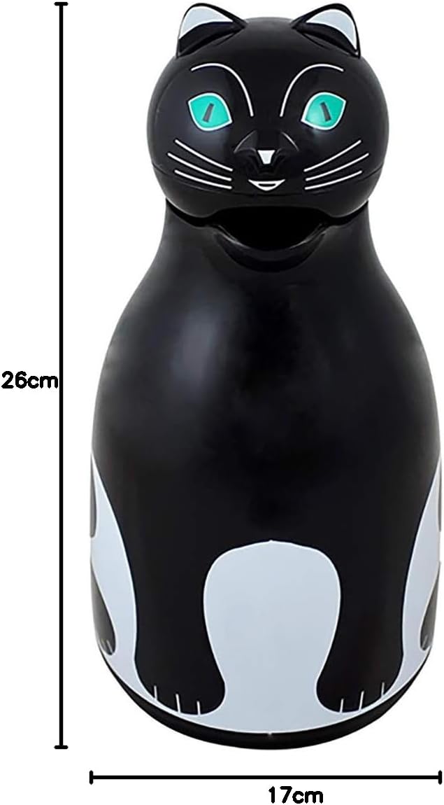 Detalle de Helios Thermo-Cat – termos 1 l z podwójnymi ściankami i motywem kota