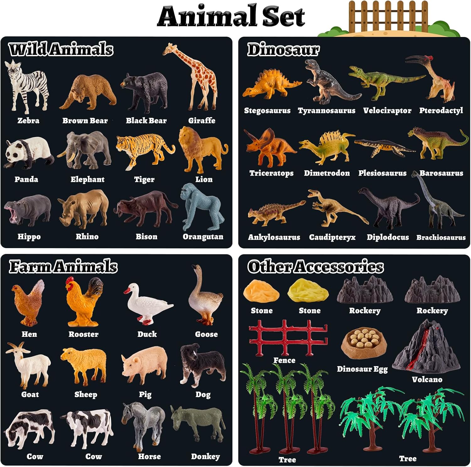 Thumbnail 4 de TOEY PLAY 3 in 1 Animals Toys