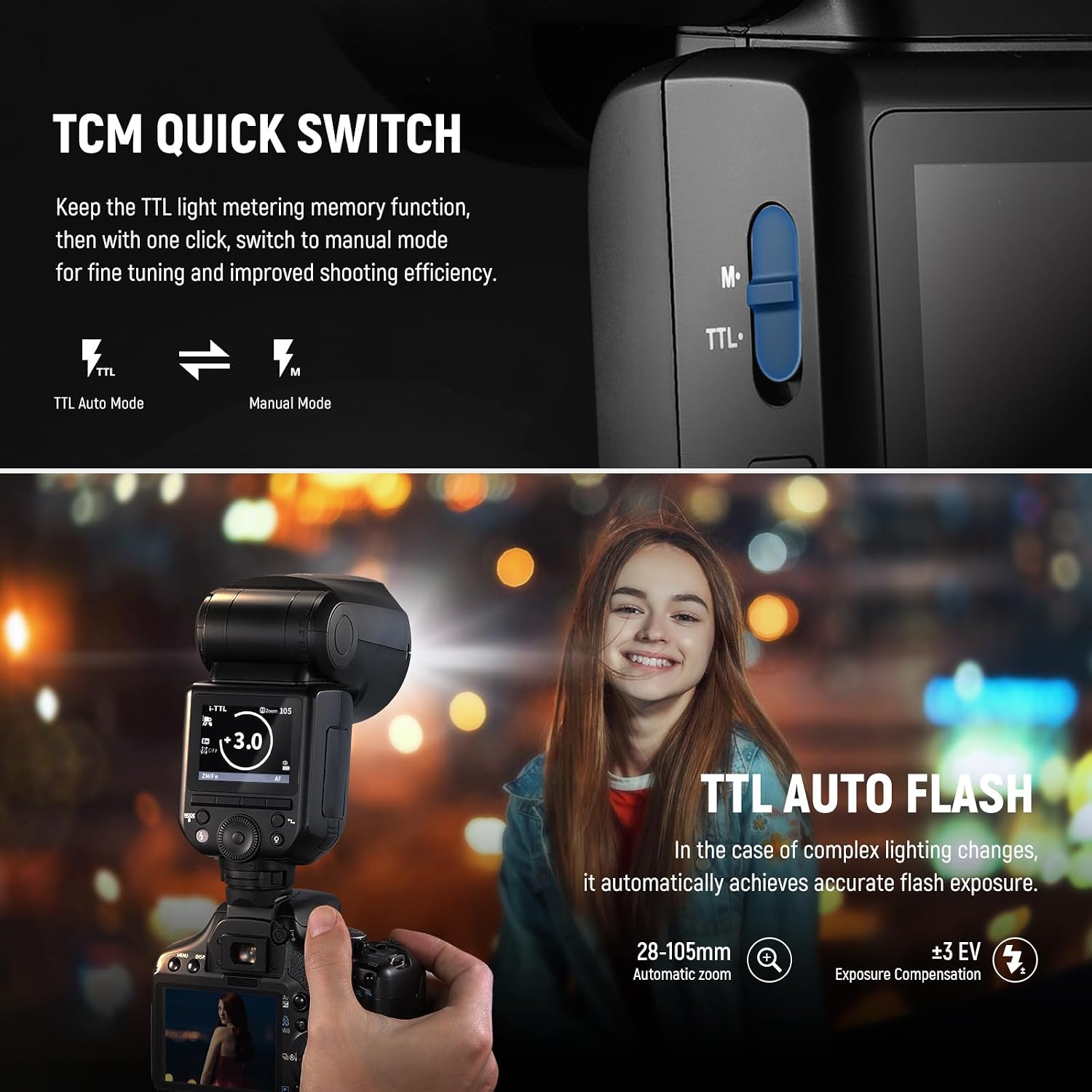 Thumbnail 3 de NEEWER Z2-N Flash TTL 76W