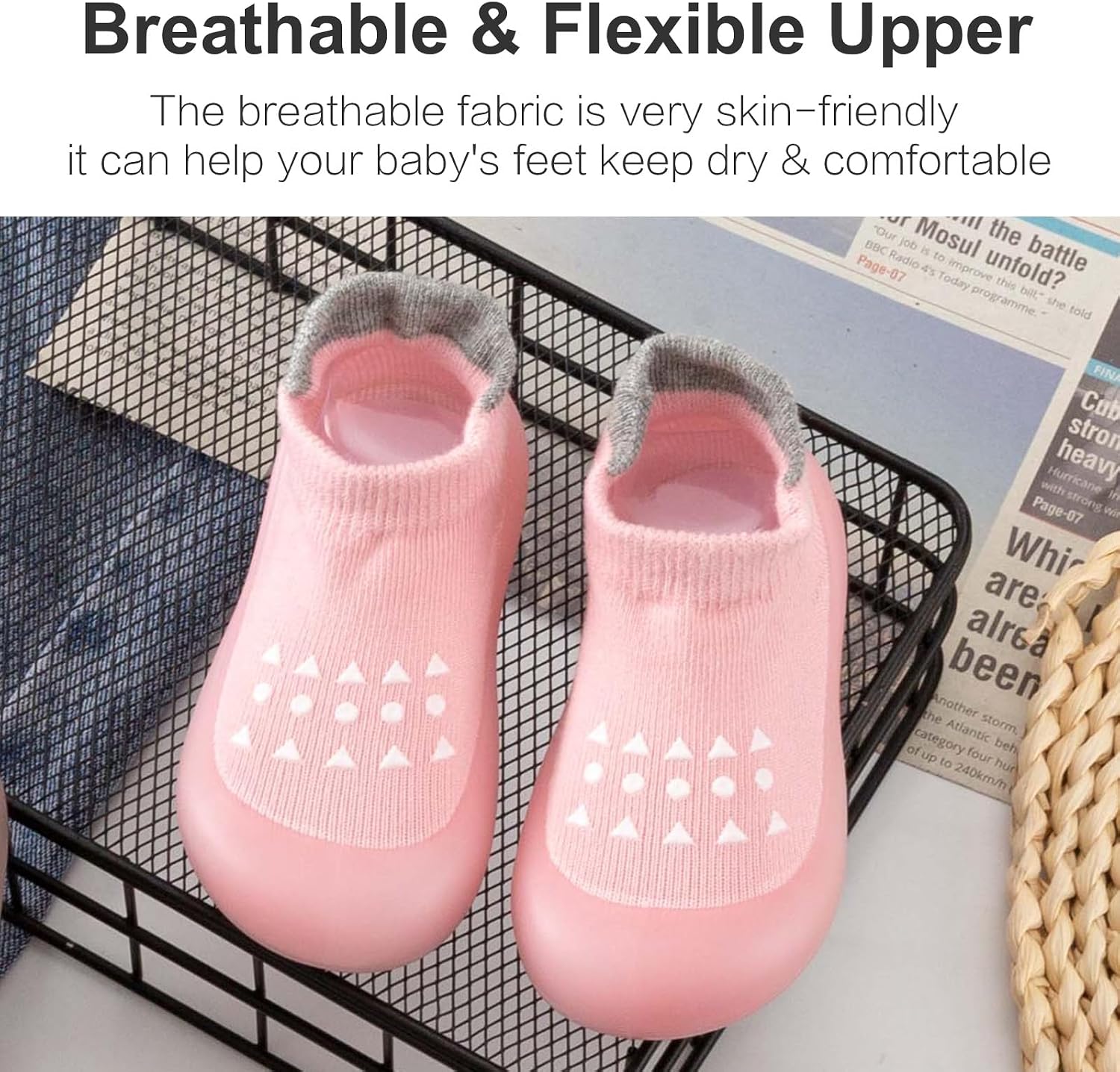 Detalle 2 de Stolpyzh First Walking Shoes for anti slip grip