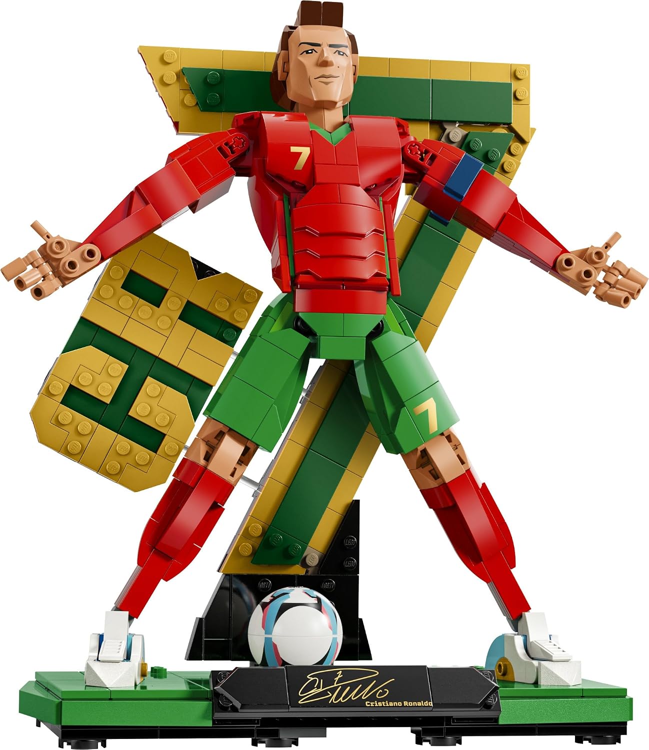Thumbnail 6 de LEGO Editions Cristiano Ronaldo: Leyenda del Fútbol – Maqueta 3D 2 en 1 (43016)