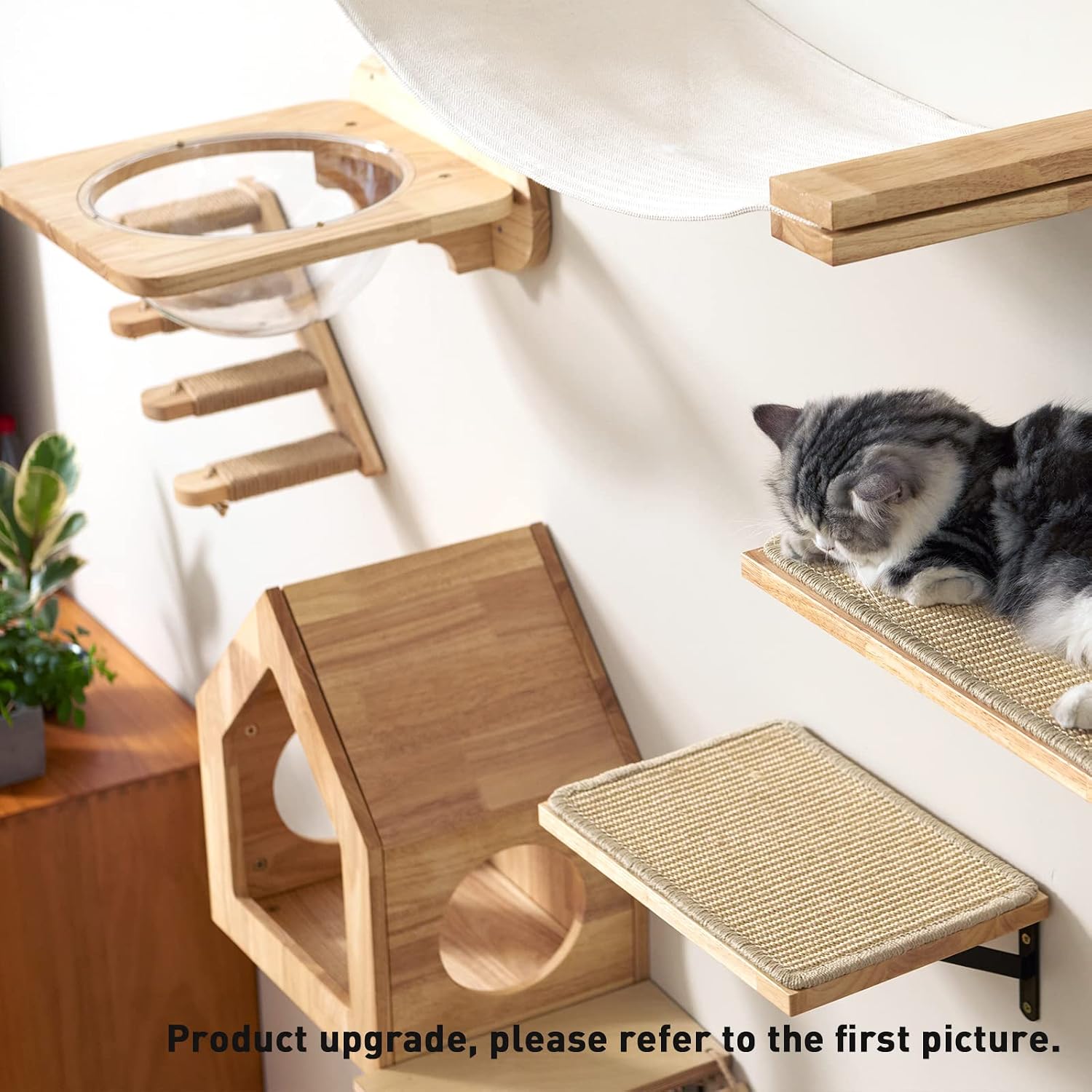 Detalle 2 de FUKUMARU Maison pour chat 39,5 cm đ