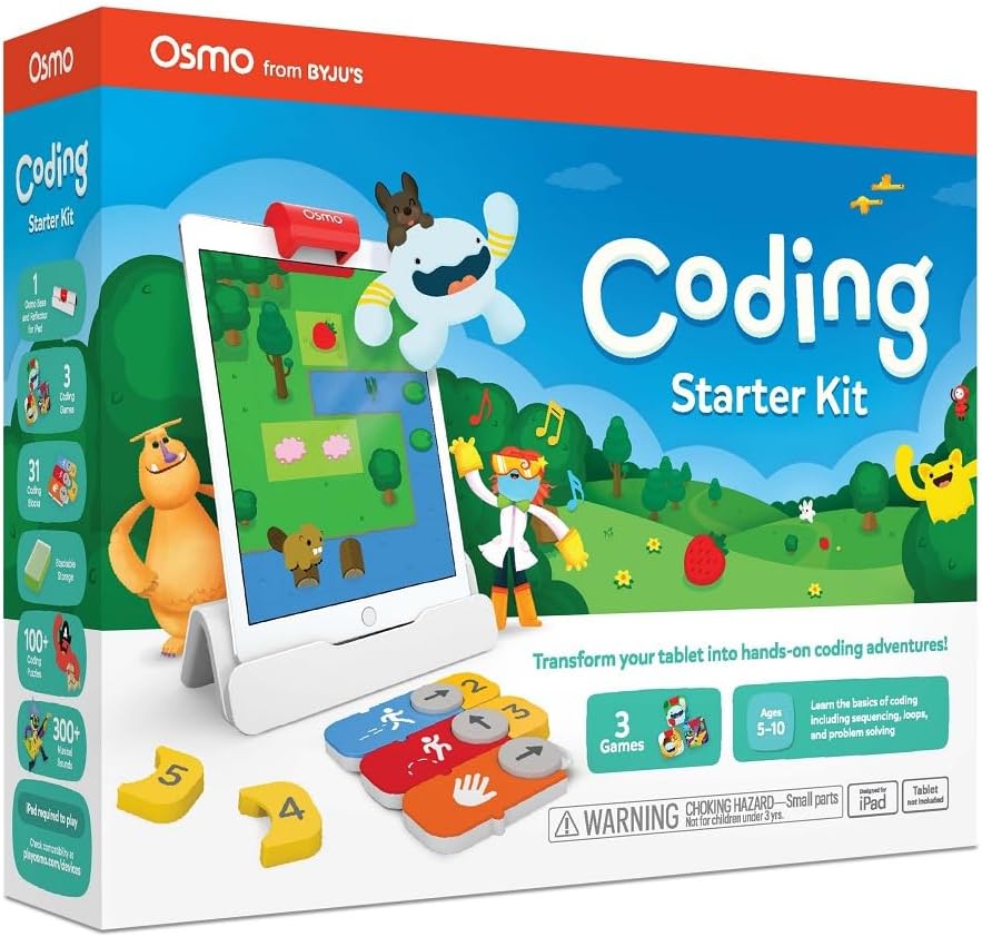 Detalle de Osmo Coding Starter Kit for iPad, STEM 300+ sounds