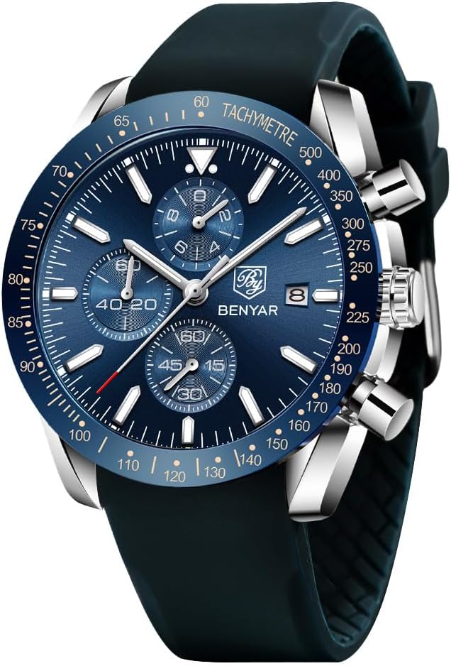Detalle de BY BENYAR BY-5140 Chronograph Armbanduhr