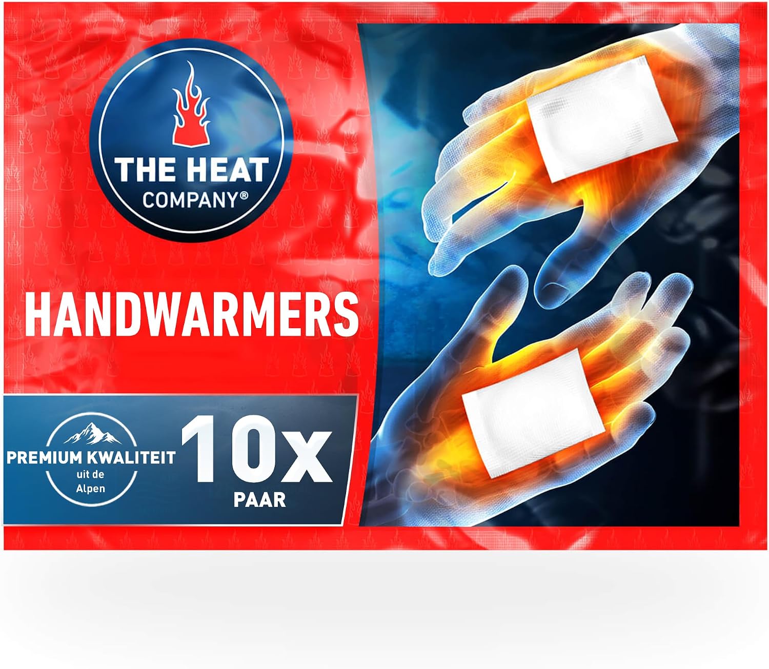 Detalle de THE HEAT COMPANY 12010 handwarmers, 10 paar, luchtgeactiveerd, 12+ uur warmte