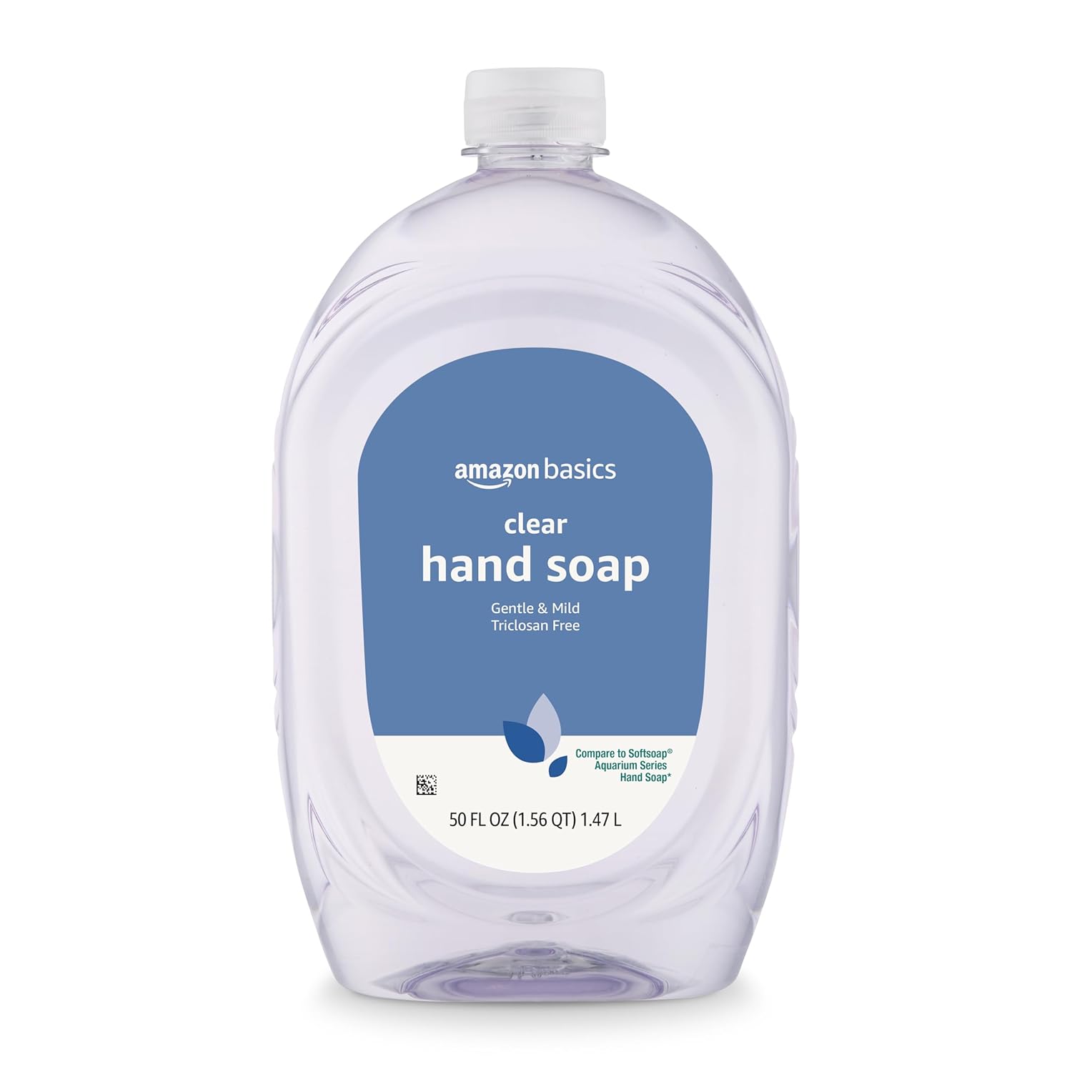 Thumbnail 1 de Amazon Basics Gentle & Mild Clear Liquid Hand Soap Refill (2-Pack, 50 fl oz each)