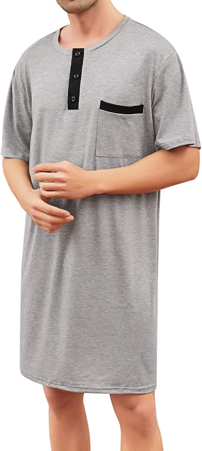 Detalle 2 de Enjoyoself Men’s Cotton Pyjama Top Nightwear