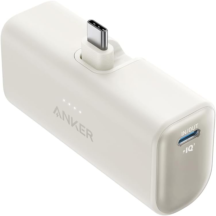 Detalle 2 de Anker Nano A1653 Power Bank, 5,000mAh with Foldable USB-C Connector