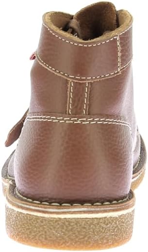 Detalle de Kickers Kickstoner Stiefelletten/Boots Herren Camel – Leder, Knöchelbereich, flache Sohle